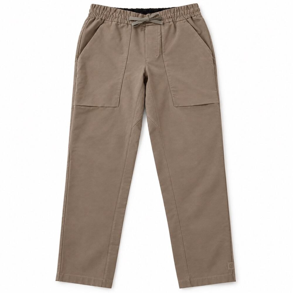 Lululemon Bowline Pant Utilitech Men’s Small Khaki Brown Drawstring 30”